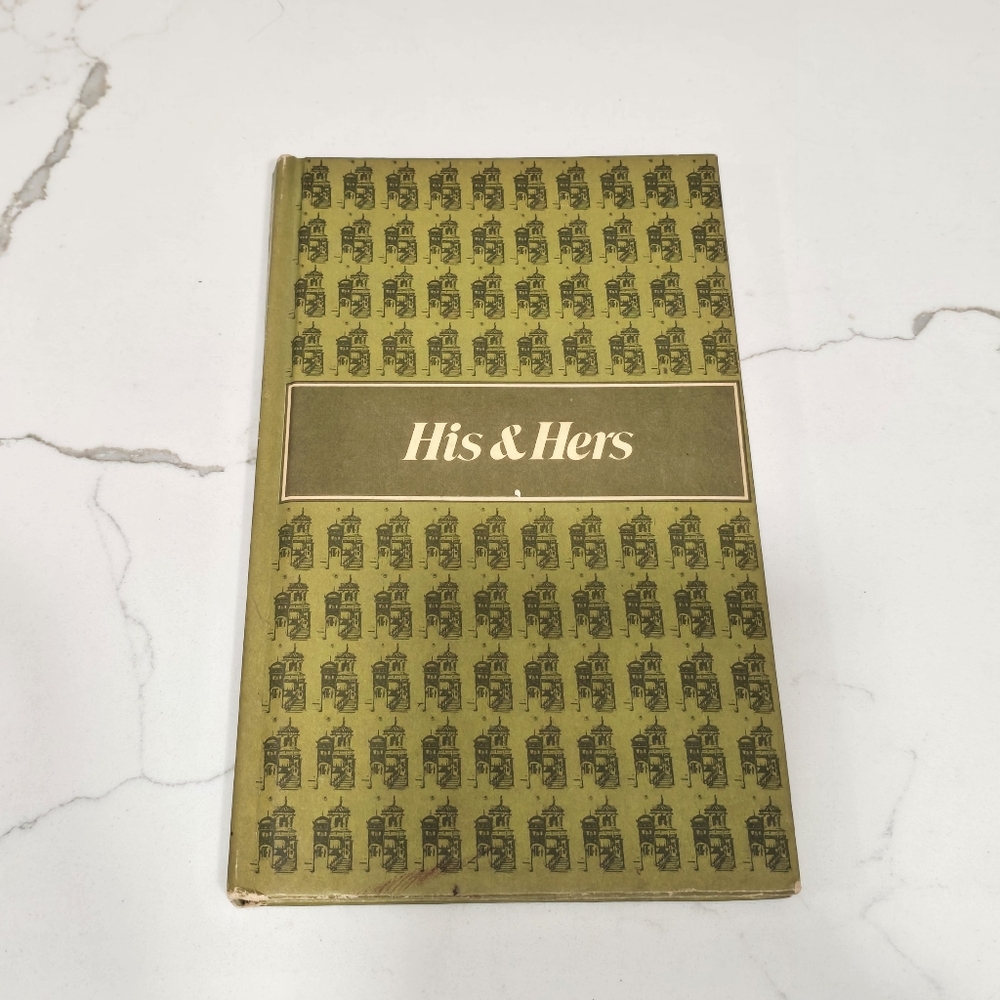 Vintage 1972 His & Hers Hardcover Book by Norman Columbia & Elizabeth Krass